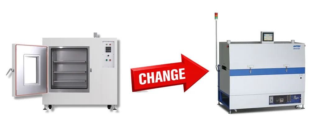 From oven heating to small reflow ovens