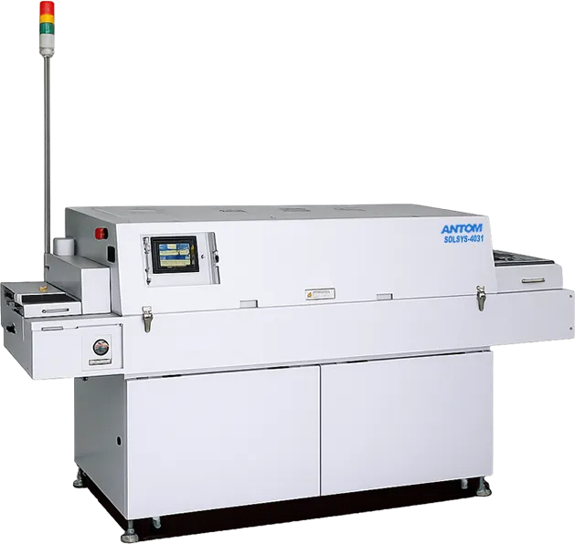 少量多品種生産・試作・研究開発に対応する4ゾーン小型大気リフロー炉 SOLSYS-4031